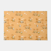 road trippin | Pinda's Snoopy strandpatroon Deurmat (Voorkant)