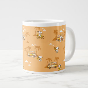 road trippin   Pinda's Snoopy strandpatroon Grote Koffiekop