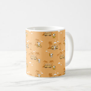 road trippin Pinda's Snoopy strandpatroon Koffiemok