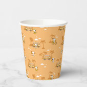 road trippin | Pinda's Snoopy strandpatroon Papieren Bekers (Links)