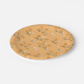 road trippin | Pinda's Snoopy strandpatroon Papieren Bordje (Gekanteld)