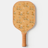 road trippin | Pinda's Snoopy strandpatroon Pickleball Paddle (Voorkant)