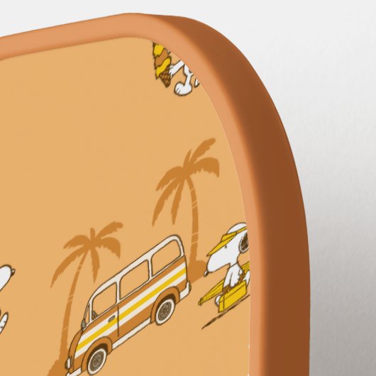 road trippin | Pinda's Snoopy strandpatroon Pickleball Paddle (Links Detail)