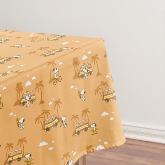 road trippin | Pinda's Snoopy strandpatroon Tafelkleed (Voorbeeld)