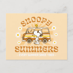 road trippin   Pinda's Snoopy Summers Briefkaart