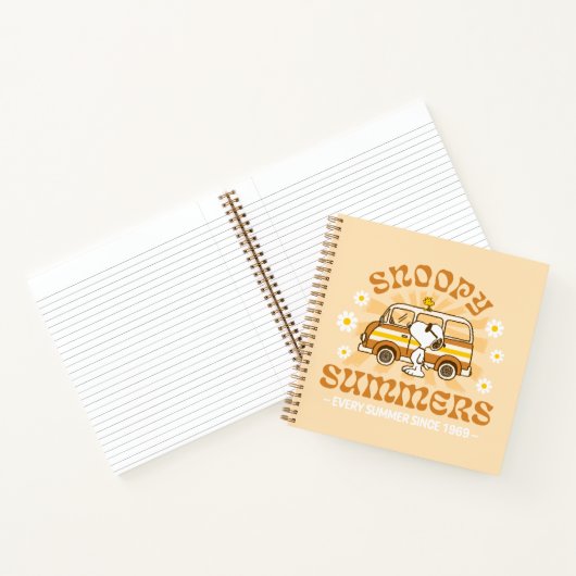 road trippin | Pinda's Snoopy Summers Notitieboek (Binnen)