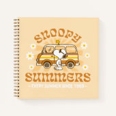 road trippin | Pinda's Snoopy Summers Notitieboek (Voorkant)