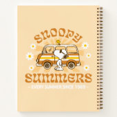 road trippin | Pinda's Snoopy Summers Notitieboek (Achterkant)
