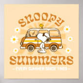 road trippin | Pinda's Snoopy Summers Poster (Voorkant)