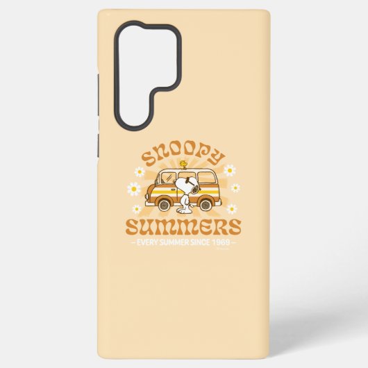 road trippin | Pinda's Snoopy Summers Samsung Galaxy Hoesje (Achterkant)