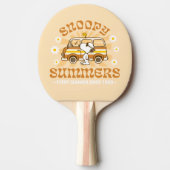 road trippin | Pinda's Snoopy Summers Tafeltennisbatje (Voorkant)