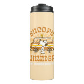 road trippin | Pinda's Snoopy Summers Thermosbeker (Voorkant)