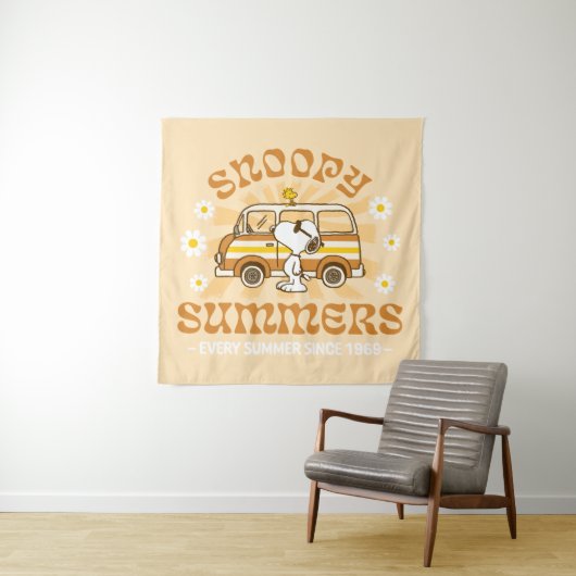 road trippin | Pinda's Snoopy Summers Wandkleed (In situ)