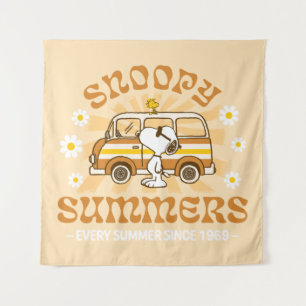 road trippin Pinda's Snoopy Summers Wandkleed