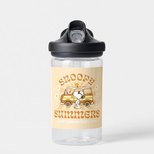 road trippin | Pinda's Snoopy Summers Waterfles (Voorkant)