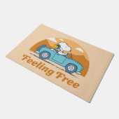 road trippin | Pinda's voelen zich vrij Deurmat (Schuin)