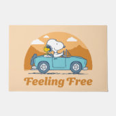 road trippin | Pinda's voelen zich vrij Deurmat (Voorkant)