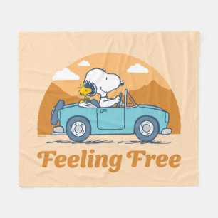 road trippin Pinda's voelen zich vrij Fleece Deken