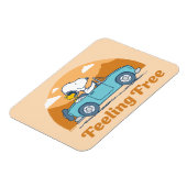 road trippin | Pinda's voelen zich vrij Magneet (Linkerzijde)