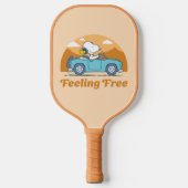 road trippin | Pinda's voelen zich vrij Pickleball Paddle (Voorkant)
