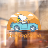 road trippin | Pinda's voelen zich vrij Raamsticker (Vel 2)