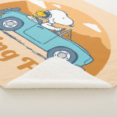 road trippin | Pinda's voelen zich vrij Sherpa Deken (3/4)