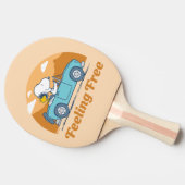 road trippin | Pinda's voelen zich vrij Tafeltennisbatje (Zijkant)