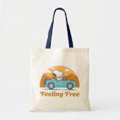road trippin | Pinda's voelen zich vrij Tote Bag (Voorkant)
