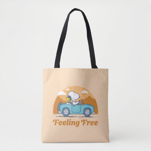 road trippin | Pinda's voelen zich vrij Tote Bag (Voorkant)