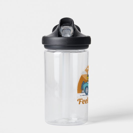 road trippin | Pinda's voelen zich vrij Waterfles (Voorkant)