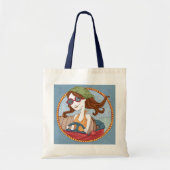 Road Trippin' Tas-Blue Tote Bag (Voorkant)