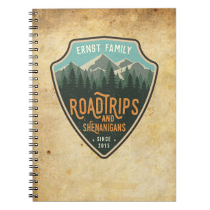 Road Trips and Shenanigans Travel Journal Notitieboek
