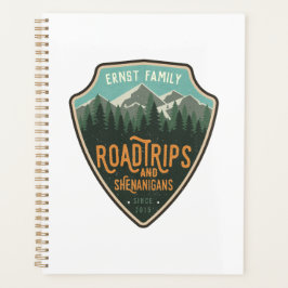 Road Trips en Shenanigans Reizen Planner