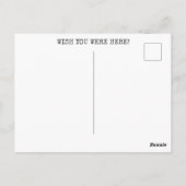 Road Trips & Shenanigans gepersonaliseerd Briefkaa Briefkaart (Achterkant)