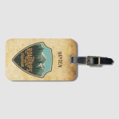 Road Trips & Shenanigans Outdoor Patch Bagagelabel (Voorkant (horizontaal))
