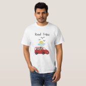 Road trips t-shirt (Voorkant volledig)