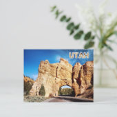 Road tunnel, Red Canyon, Utah Briefkaart (Staand voorkant)