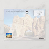Road tunnel, Red Canyon, Utah Briefkaart (Achterkant)