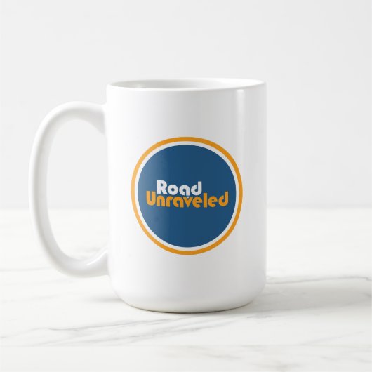 Road Unraveled Coffee Mok (Links)