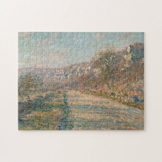 Road van La Roche-Guyon Monet Fine Art Legpuzzel (Horizontaal)