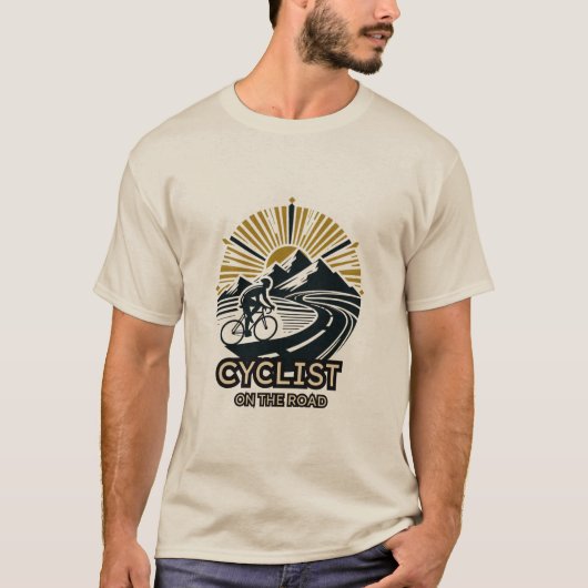 Road Warrior Sand Cycling T-shirt (Voorkant)