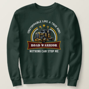 Road Warrior Semi Truck Driver Trui