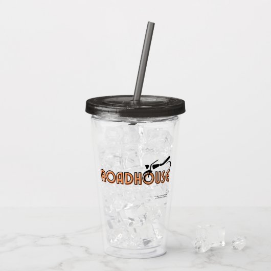 Roadhouse Acrylic Tumbler Acryl Drinkbeker (Achterkant ijs)