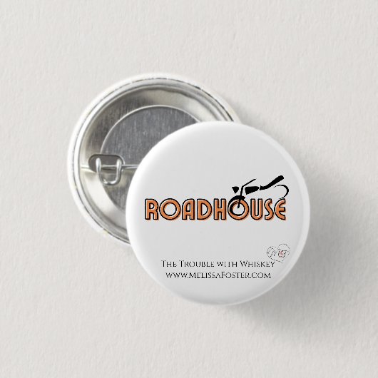 Roadhouse-knop Ronde Button 3,2 Cm (Voorkant /achterkant)