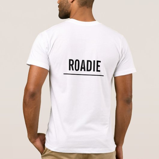 Roadie T-shirt (Achterkant)