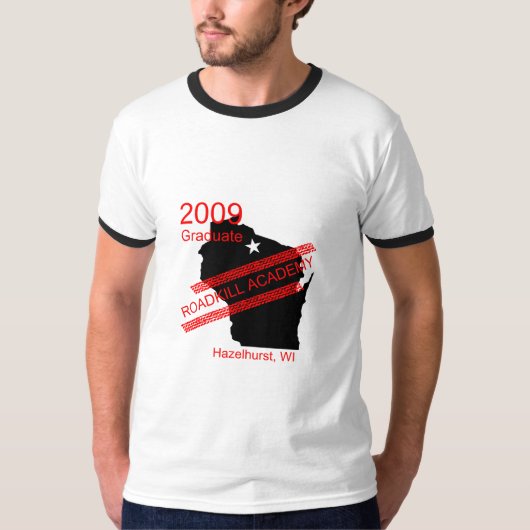 Roadkill Academy Afstuderen 2009 T-shirt (Voorkant)