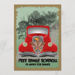 Roadkill-binnenuitnodiging Kaart