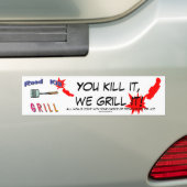 Roadkill Bumpersticker (Op auto)
