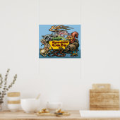RoadKill Cafe Poster (Keuken)