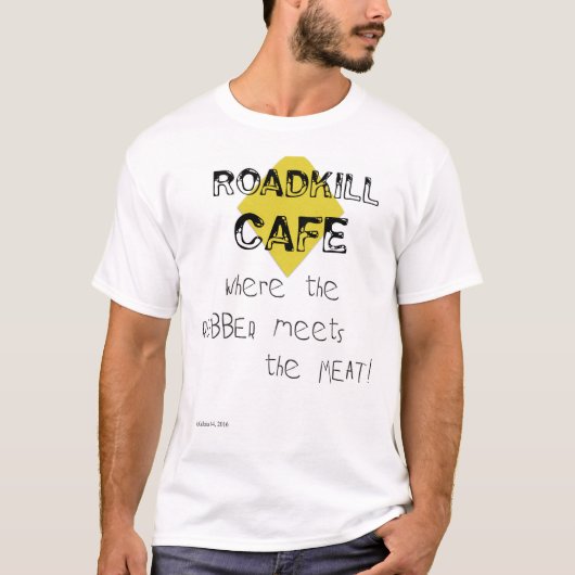 Roadkill Cafe T-shirt (Voorkant)